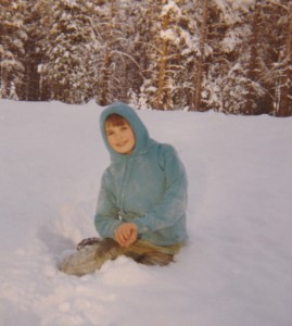 Debbie (12) in Yellowstone